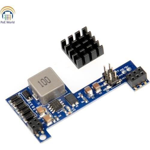 POE-Pihat 5pcs Passive PoE for Raspberry Pi 4 4B 3B+ 3B Plus Power Over Ethernet PoE HAT 5V 2.5A gigabit data speed