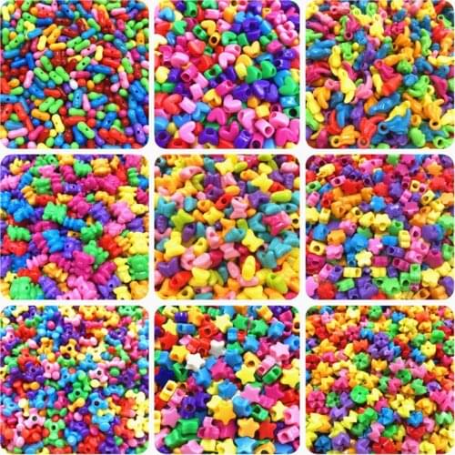 Mix Colors Acrylic Spaced Beads Animal Charm Beads For Jewelry Making DIY Bracelet Necklace Acrylic beads Jewelry Accessory