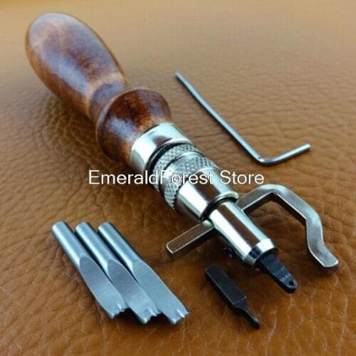 Skin carving DIY tool trencher blank holder edge cutter edge cutter trench cutter