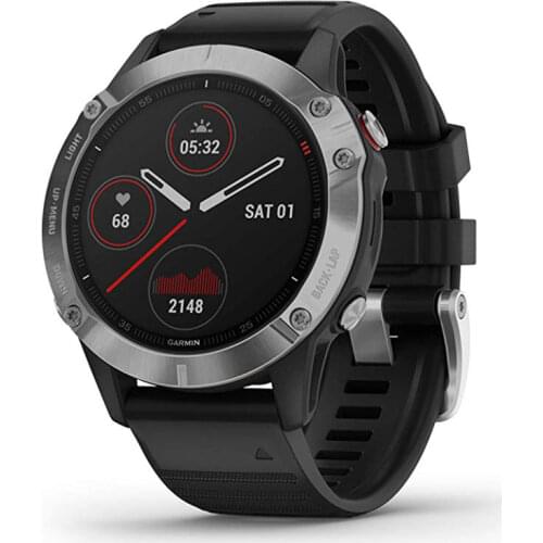 GPS smart watch men Garmin Fenix 6,Heat and Altitude Adjusted V02 Max, Pulse Ox Sensors and Training Load Focus smartwatch