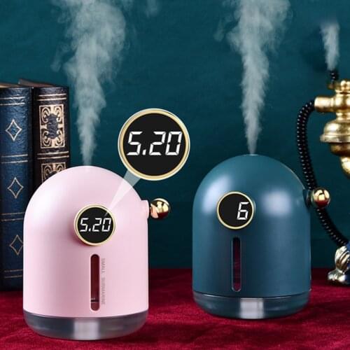 Air Humidifier 300ml Cool Mist Air Purifier Quiet w/ 7 Night Light,USB Aroma Essential Oil Diffuser for Home Baby Bedroom Office
