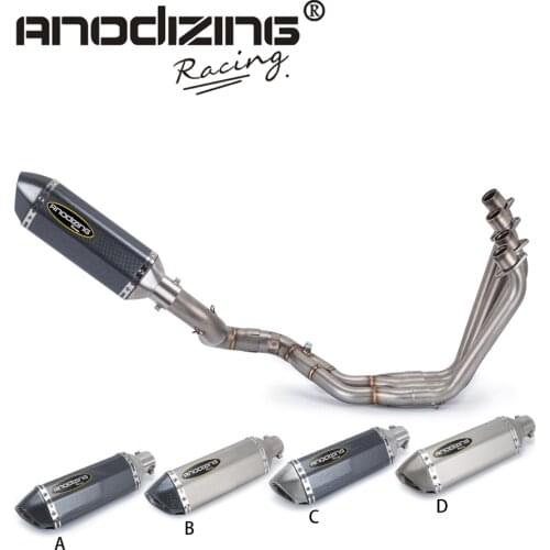 Motorcycle Exhaust Full system pipe FOR Honda CBR650F CBR650 CB650F 2014-2018 with exhaust