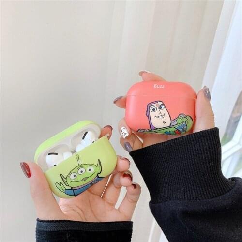 Cartoon Three-Eyed Boy Hu Di Buzzer Lightyear Apple Airpods Pro Headset Protective Cover 2/3 Generation Applicable