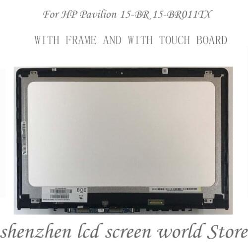 15.6'' LCD Screen Touch Display Digitizer Assembly For HP Pavilion x360 15-br 15-br077nr 15-br077cl 15-br001cy 15-br052od 5.0