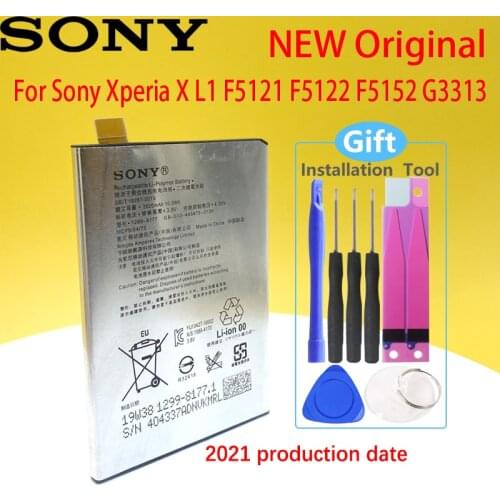 100% Original Battery For SONY Xperia X F5121 F5122 F5152 5.0 G3311 G3312 G331 High Quality LIP1621ERPC 2620mAh