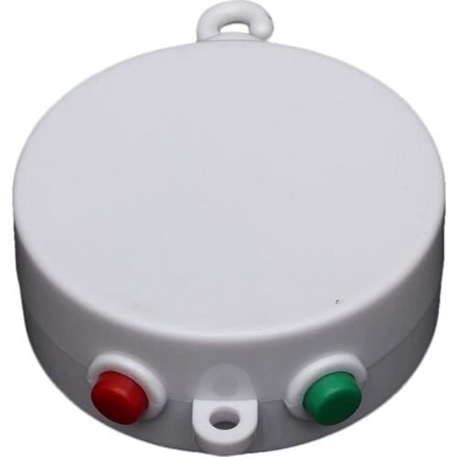 12 Melodies Baby Kids Mobile Toy Windup Movement Crib Bed Bell Electric Autorotation Music Box #734