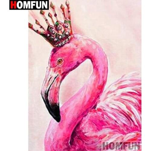 HOMFUN Full Square/Round Drill 5D DIY Diamond Painting "Bird scenery" Embroidery Cross Stitch 5D Home Decor Gift A17746