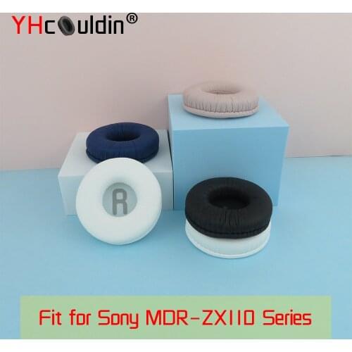 Earpads for Sony ZX110 ZX110NA ZX100AP ZX110NC Headphones Ear Cushions Covers PU Ear Pad Replacement