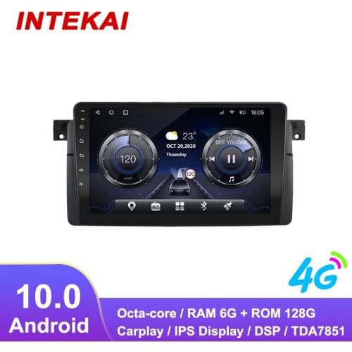 9"Android 10.0 Car Radio GPS Navigation autoradio multimedia player for BMW E46 M3 318i 1998 2006 head unit stereo