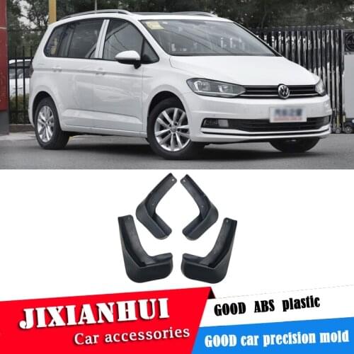 For Volkswagen TOURAN 2016-2018 Mudflaps Splash Guards Front With the color and rear Mud Flap Mudguards Fender Modified special