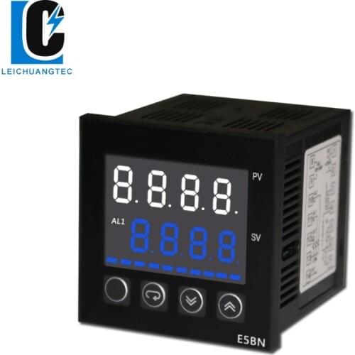 E5BN LCD display type Intelligent PID temperature controller with alarm, 72*72mm,4-20mA or 0-10V output LeiChuang TEC
