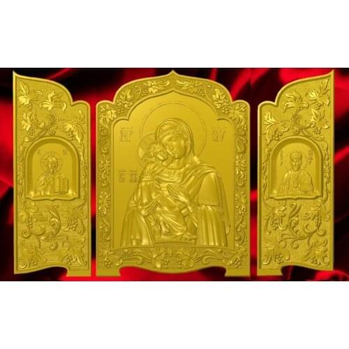 Exclusive 3d model relief for cnc in STL file format Iconostas_1
