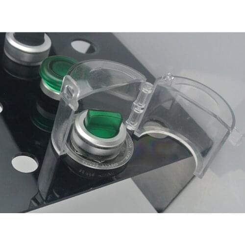 Lockey Electric Switch Push Cylinder Lock Safety Emergency Stop Button Lockout