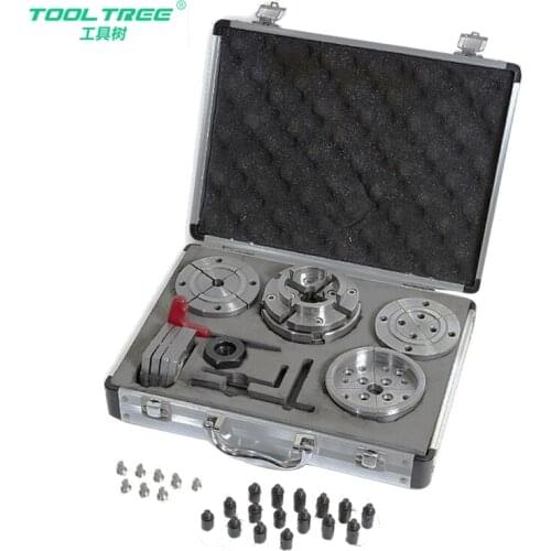 Machine Tool 4'' lathe chuck for Wood working Scroll lathe chuck