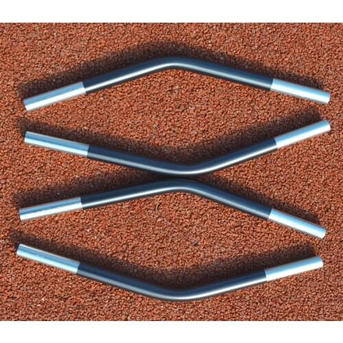 New 2PCs. Aluminium Alloy Connector 150 degree Angled Pole for 13MM Tent Poles