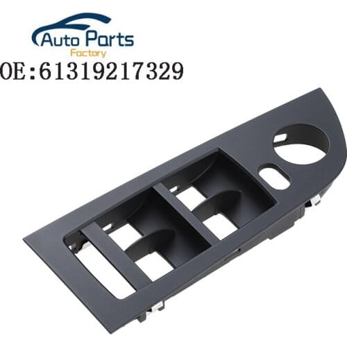 Black Color Power Window Switch Panel Switch For BMW E90 E91 318i 320i 325i 335i 2004-2012 Only Panel