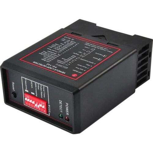 PD-132 Vehicle Loop Detector Single Channel Induction Obstacle Barrier Sense Radar Sensor for Car Parking Gate Barrier Opener