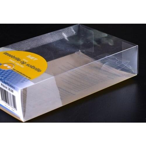 Custom PVC transparent plastic box packaging made in china,transparent candy tent top plastic box ---PX20311