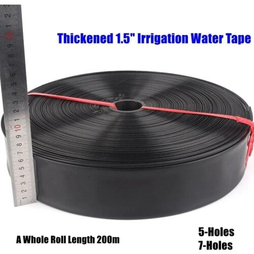 10~50m Thickened 1.5" Φ40mm Agriculture Irrigation Watering Tape Garden Farm Water Saving Irrigation Tube Lawn Spray Water Hose