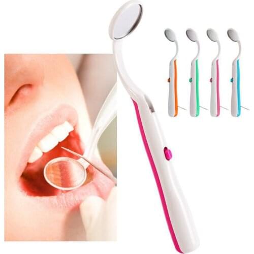 Anti Fog LED Light Dental Mirror Oral Care Teeth Whitening Clean Tooth Health Tool NEW Dropshipping TSLM1