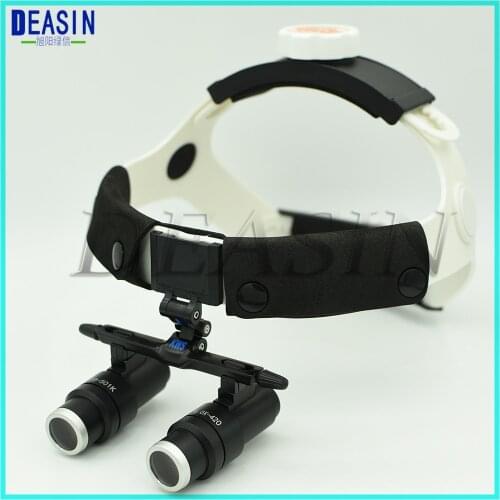 New 4X 5X 6X Binocular Type Headset type Dental Loupes Medical Surgical Dentist Loupe Magnifier dental loupes surgeon operation