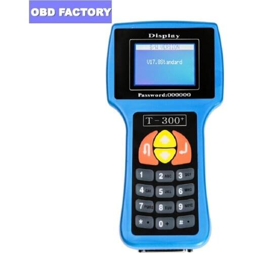 T-300 OBD2 T300 Auto Key Programmer T Code Software V 17.8 For Universal Cars T300 OBD 2 Disnostic tools