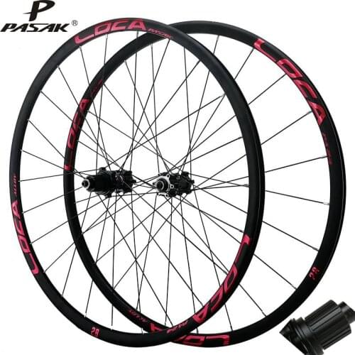 MTB bicycle wheel bike wheels 24H draw 4 bearing hub disc road wheels reflective logo 12SPEED micro spline(MS) 26/27.5/29"/700C