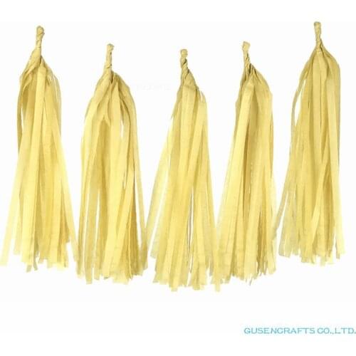 10inch 25cm 5pcs Colorful Tissue Garlands Bunting Ballroom Paper Tassels Wedding Party Decor