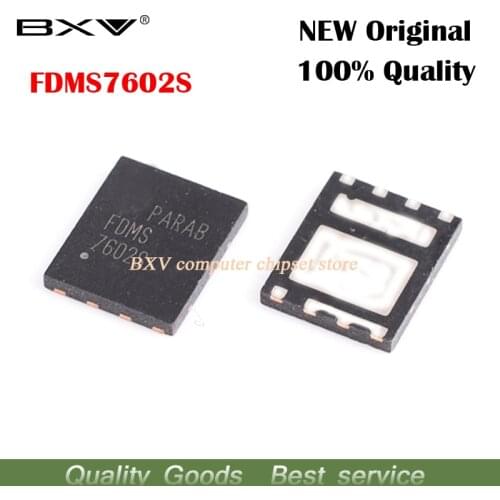 10pcs FDMS7602S FDMS 7602S QFN new original laptop chip free shipping