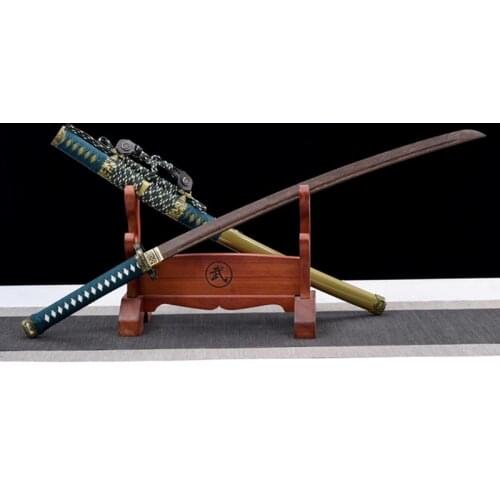 104cm High-end Iaido Wenge Wooden Sword Weapon Japanese Yamashiro Ninja Bushido Beginner Training Knife Collection