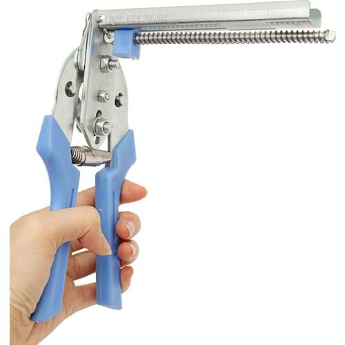 2pcs Hog Ring Plier Tool With 600pcs M Clips Wire Fencing Crimping Solder Joint Chicken Poultry Mesh Cage Welding Repair Tools