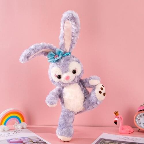 38cm trumpet Cartoon Stella Star Delu Rabbit Duffy Bear Plush Toys Girls Gifts Kawaii Decoration Free Shipping