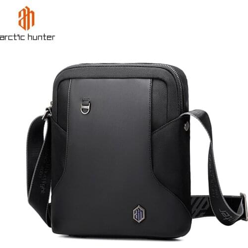 ARCTIC HUNTER Business Shoulder Crossbody Bag for Man Travel Messenger Pocket for Phone Men Light Flap Bags Waterproof Sling Bag