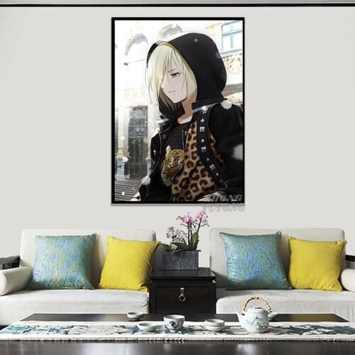 Home Decor Yuri On Ice Anime Painting Wall Sticker Art Picture Prints Home Decor Wall Poster Decoration For Living Room