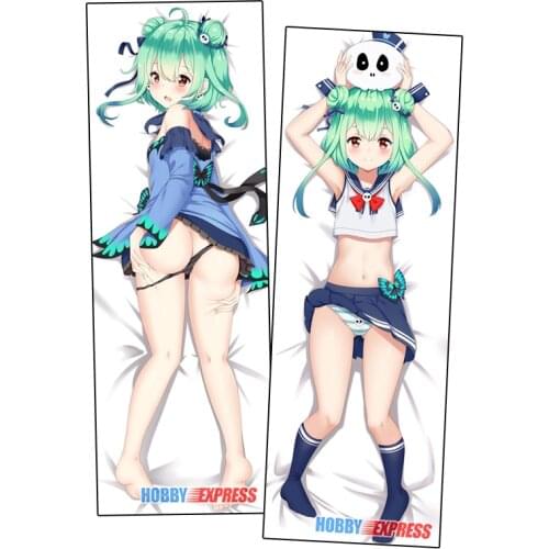Hobby Express Anime Dakimakura Japanese Otaku Waifu Hugging Body Pillow Cover Uruha Rushia 21143
