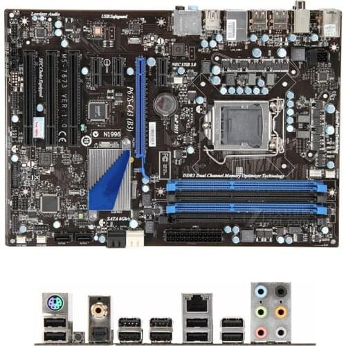 For MSI P67S-C43 Computer Motherboard LGA 1155 DDR3 For Intel P67 P67M Desktop Mainboard Used