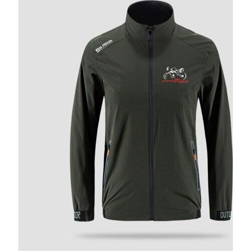 Moto Triumph Speed Triple Slim Sport Outdoor Zippered Comfortable Soft Jacket Mens Casual Front Printing Asian Size