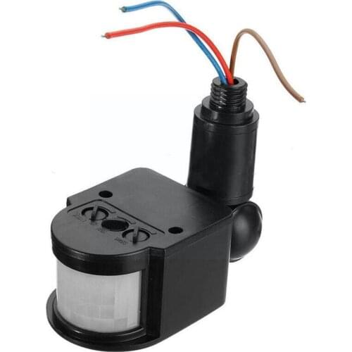 Outdoor 110-220v Infrared Motion Sensor Detector Wall Sensor Range Light Light Detection H8R2