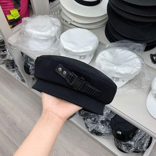 New Autumn Winter Black Beret Hats For Women French Berets Fashion Female Black Beret Street Baret Boinas Para Mujer Catwalk Hat