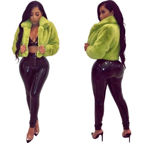 OKAYOASIS Women's Jackets With Fur