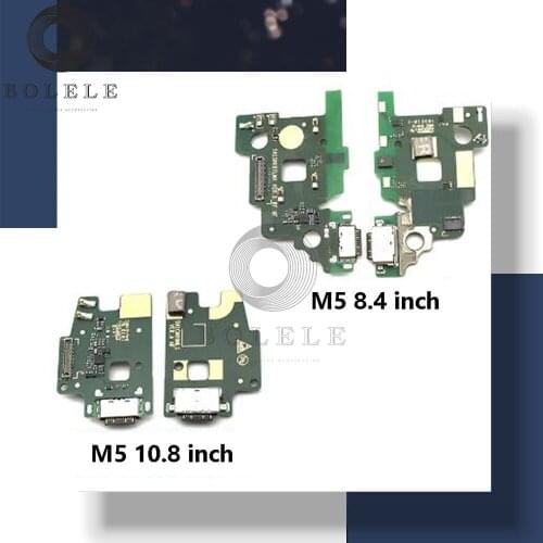Original For Huawei MediaPad M5 8 SHT-AL09 10 CMR-AL09 W09 USB Charger Port Dock Connector Plug Board Charge Charging Flex Cable
