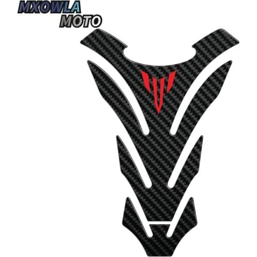 Fit for MT Logo MT MT-07 MT-09 MT07 MT09 FZ-07 FZ-09 Fuel Tank Cap Sticker 3D Carbon Motorcycle FUEL CAP STICKER