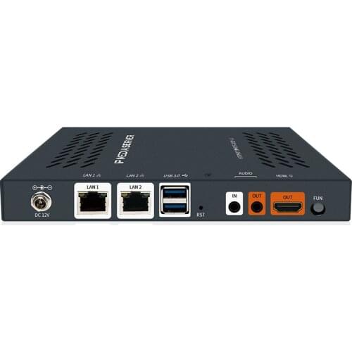 HWCODEC H10S Streaming Media Server HLS/ RTMP/ RTSP/ HTTP/ RTP/ SRT Input RTMP HLS Output IPTV Live Streaming
