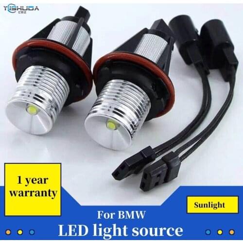 1Pcs 20/30/45W Error Free LED Angel Eyes Marker Lights Bulbs For BMW E39E65E66E60E61E87 525i 530i xi 545i M5 Daylight bulb