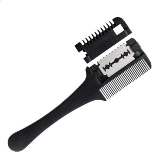 Trimmer Hair Razor Cutting Thinning Comb with Blades Hair Care Hair Brush Professional Hair Brush DIY Styling Tool Fast Delivery