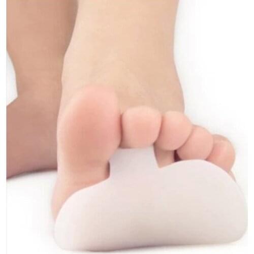 1-4Pair Silicone Insoles Forefoot Pads Shoes Insoles Pedicure Foot Tools Gel Pads Cushion Insoles for Flat Foot Arch Support