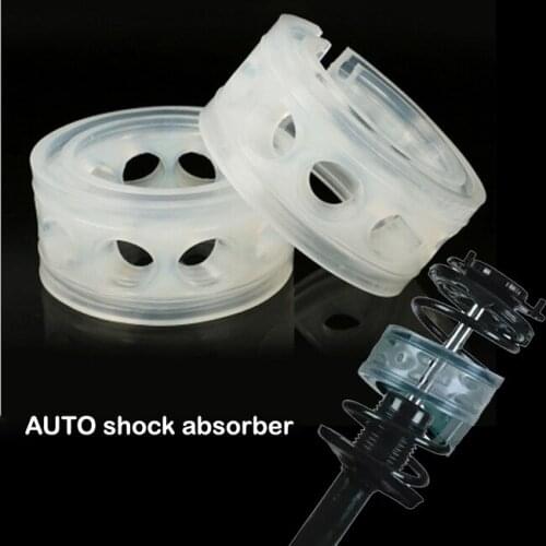 2PCS Universal B-Type Shock Absorber Spring Bumper Power Cushion Buffer