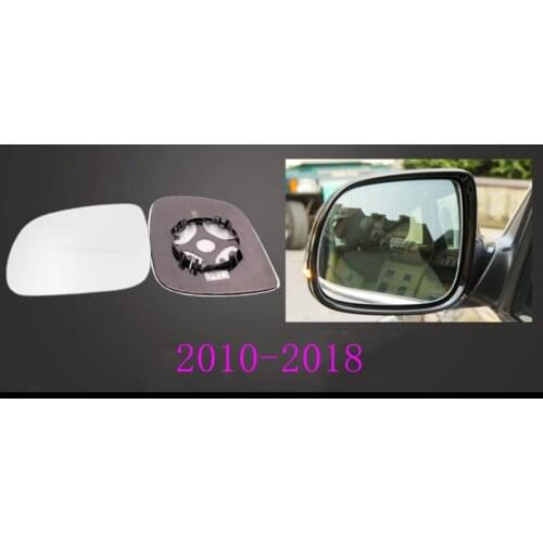 Sideview Rear Mirror Lens Customize for AUDI Q5 2010-2018 White Mirror Blue Glass with Heating Turn Signal LED Large Vision