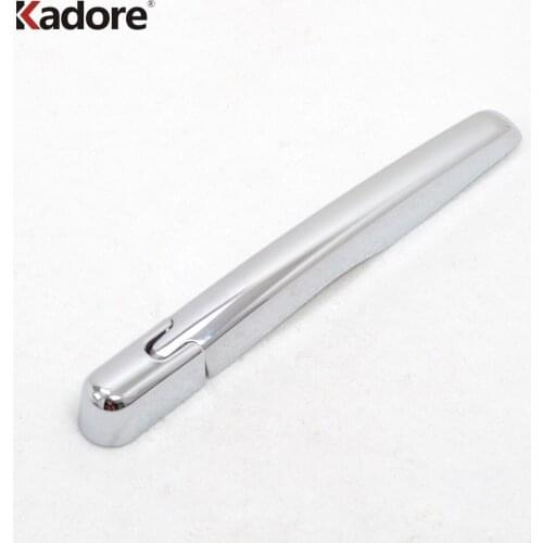 For Ford Edge 2015 2016 2017 Chrome Rear Window Wipers Cover Trims Car Tail Wiper Strip Accessories