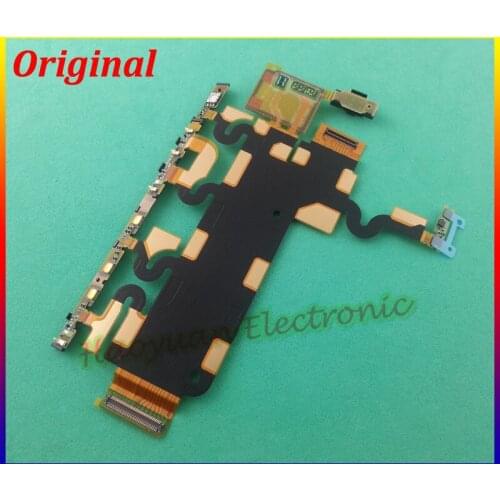 HAOYUAN.P.W New Original Switch ON/OFF Power Flex Cable+Volume Button Cable Ribbon For Sony Xperia Z1 L39h C6903 C6902